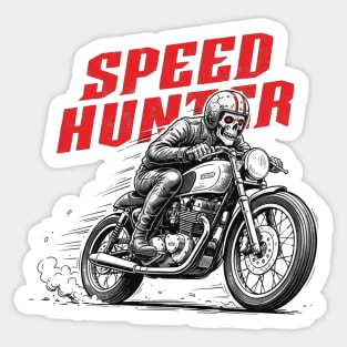 Speed Hunter - Motorcycle Clothing - motorcycle racing Sticker